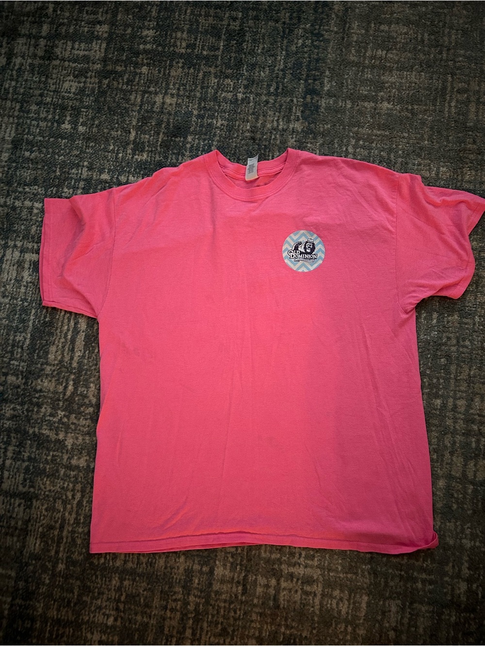 ODU Pink Graphic Pocket T-Shirt